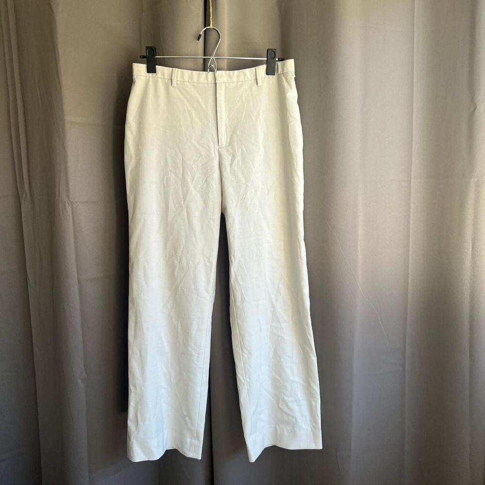 Gap Women's Cream and Grey Trousers